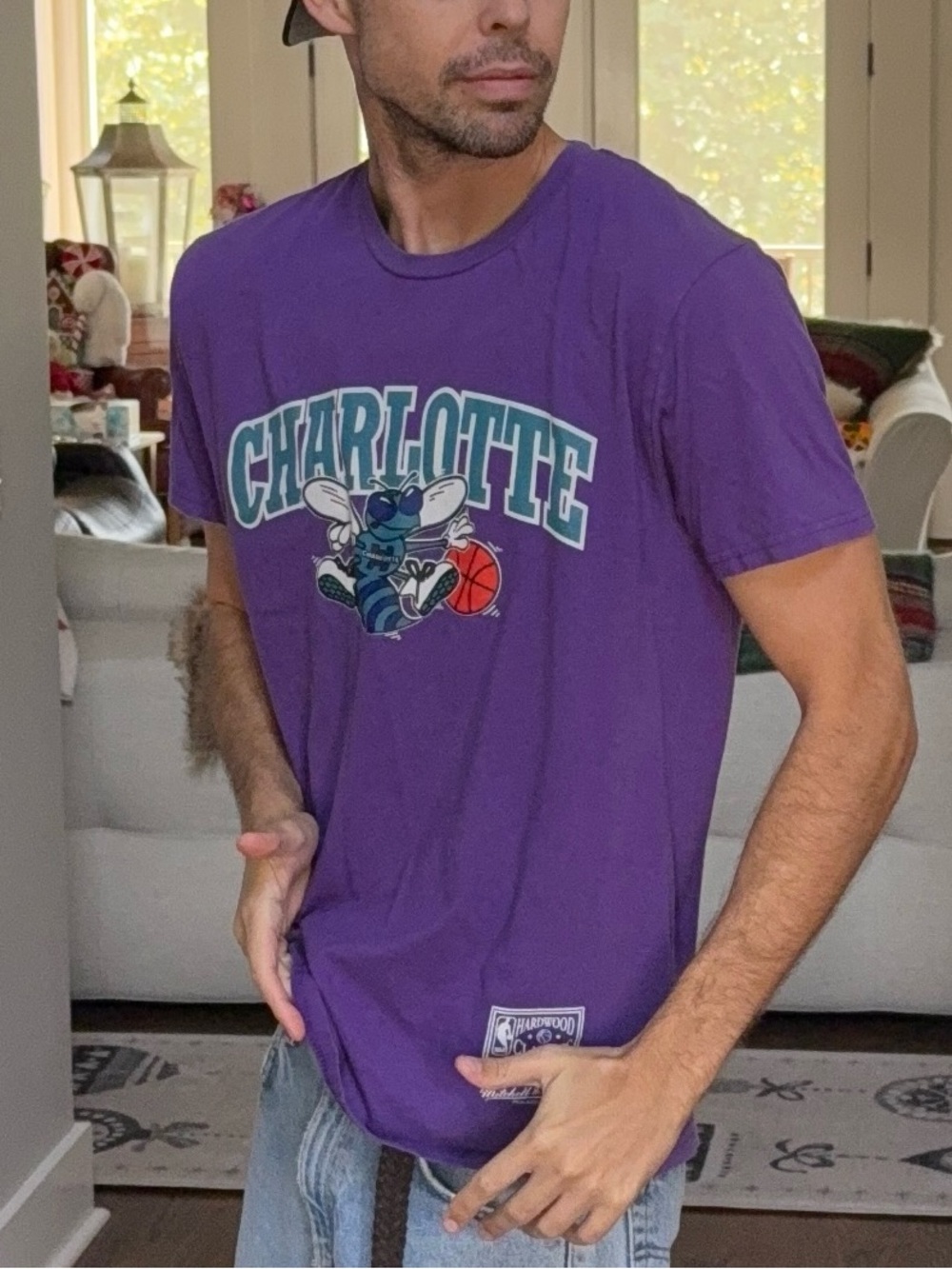 Mitchell & Ness Charlotte Hornets Tee 🐝